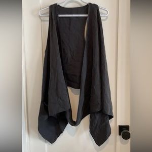 Black/grey Lululemon vest